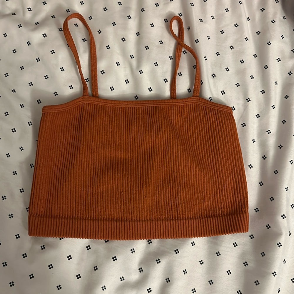 Orange, small, tank top